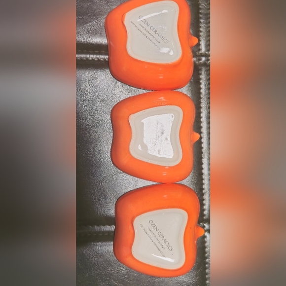 Beautiful Colorful Ozen Ceramic Set of 3 Hand-crafted in Turkey Mini Dishes ✨️ - Picture 9 of 10